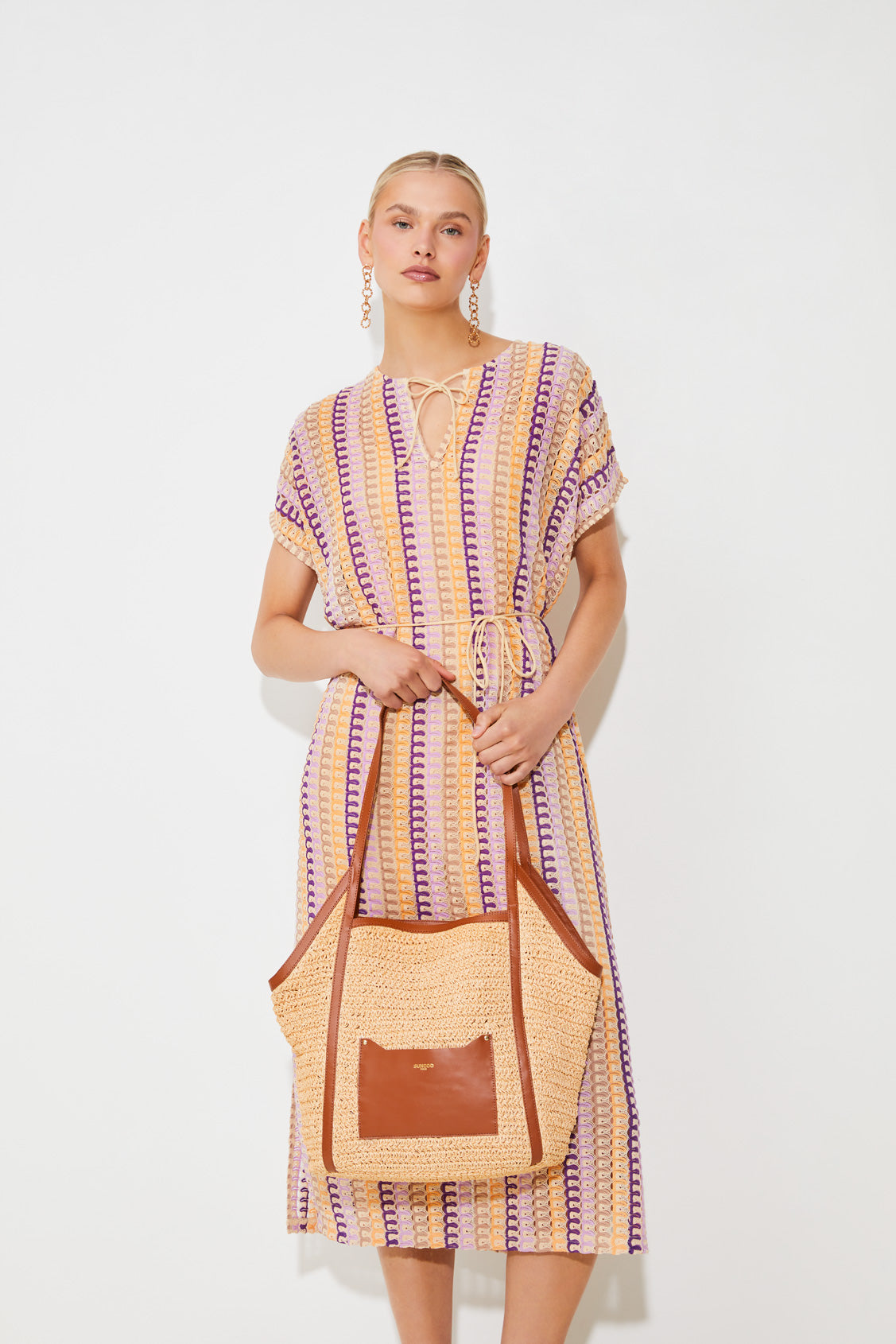 Suncoo Calvin Striped Dress