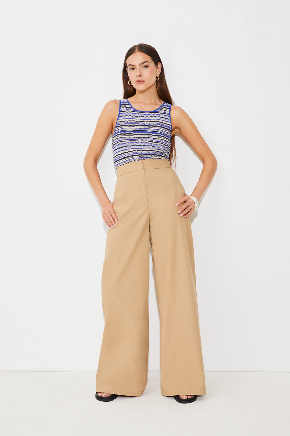 Suncoo Jacky Camel Trousers