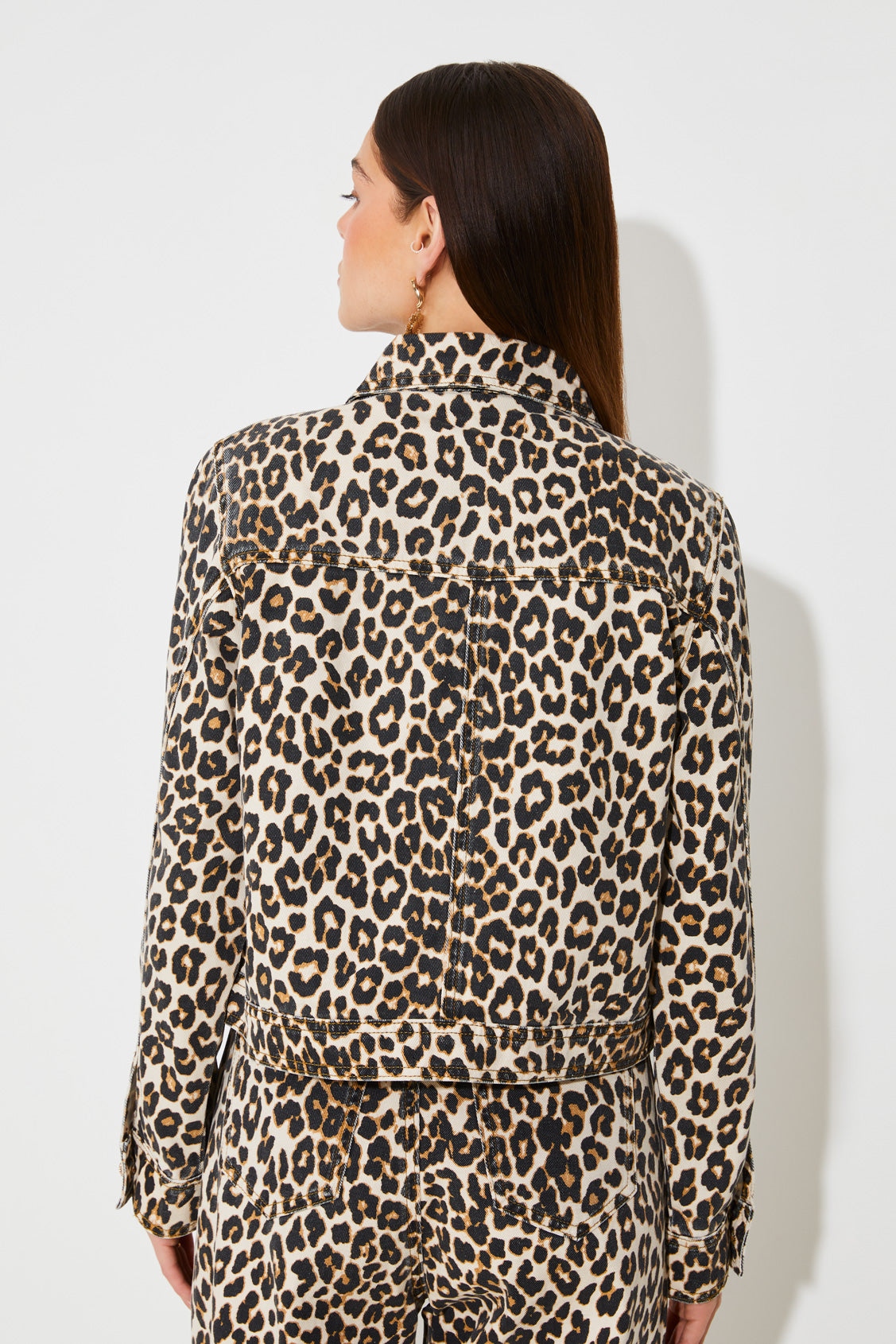 Suncoo Djack Leopard Print Jacket