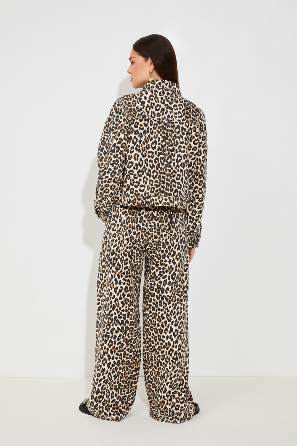 Suncoo Djack Leopard Print Jacket