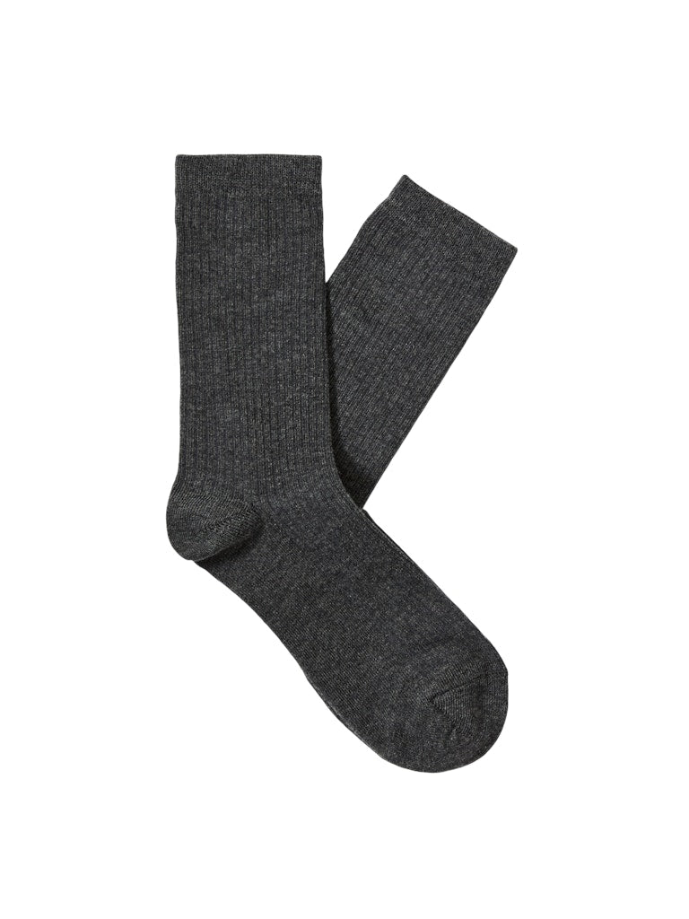 Selected Femme Rose Dark Grey Sock