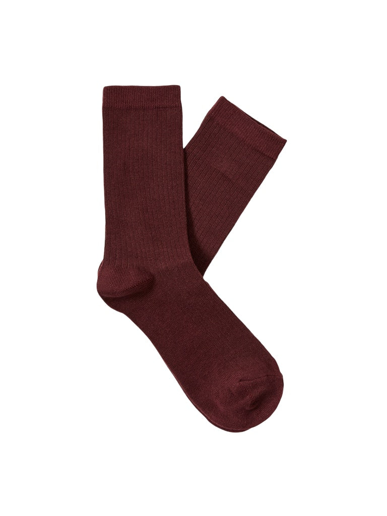 Selected Femme Rose Fig Sock