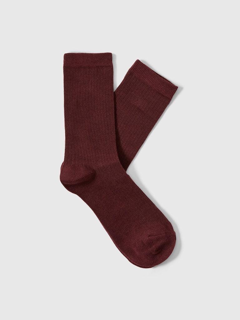 Selected Femme Rose Fig Sock