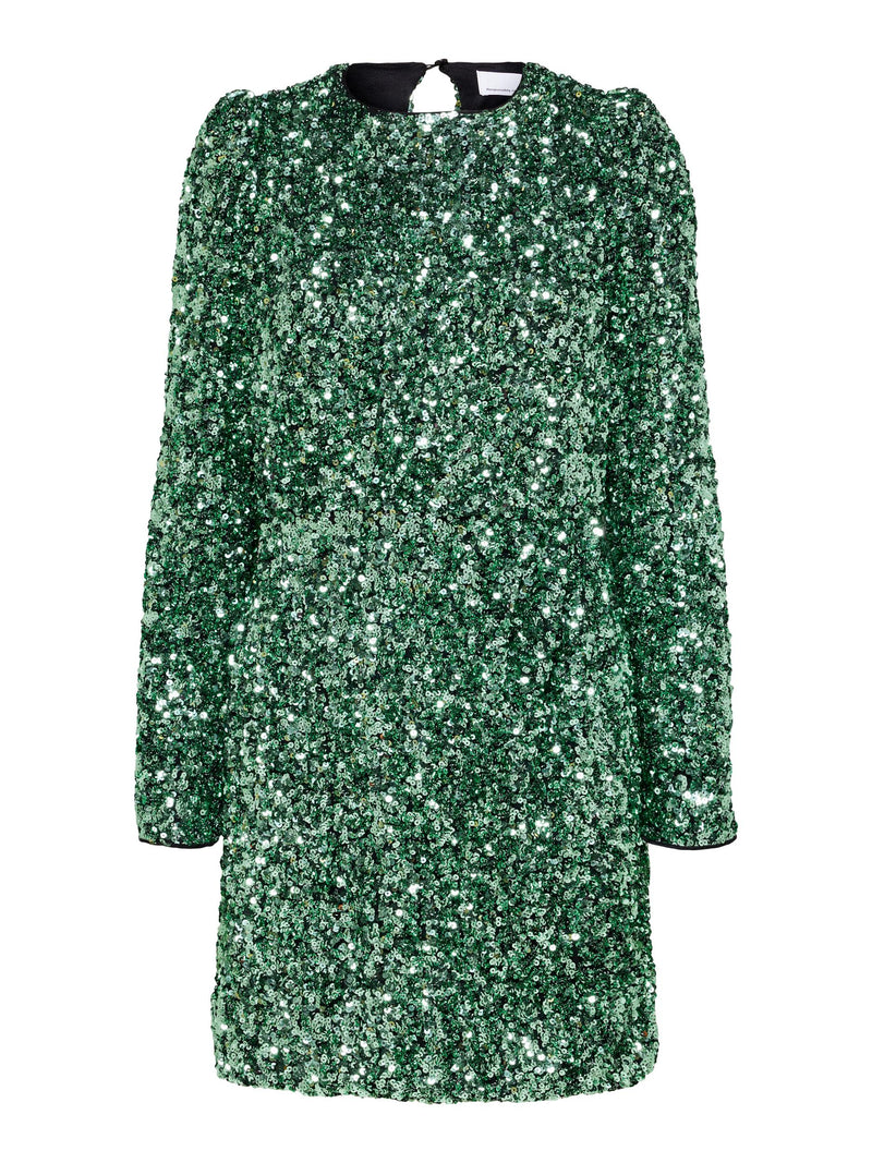 Selected Femme Colyn Green Sequins Dress