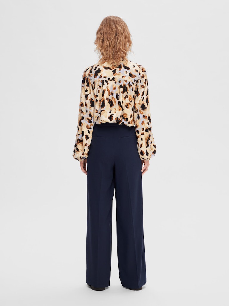 Selected Femme Tinni Sapphire Wide Trouser