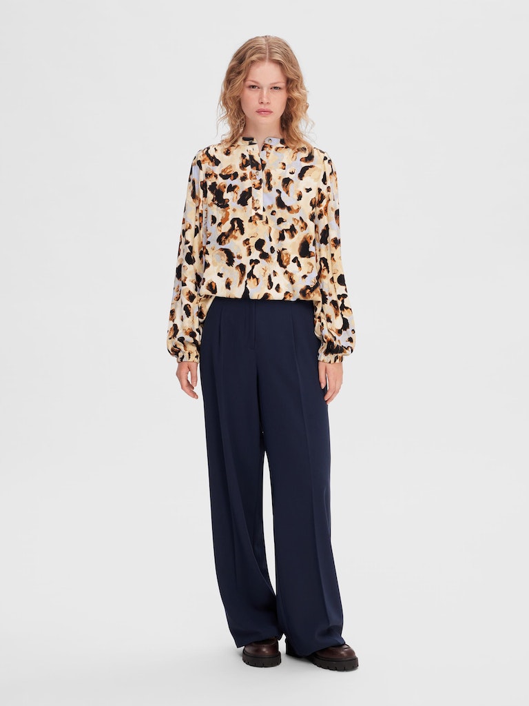 Selected Femme Tinni Sapphire Wide Trouser