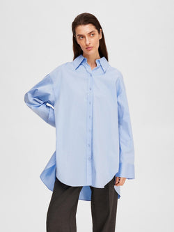 Selected Femme Iconic Blue Shirt