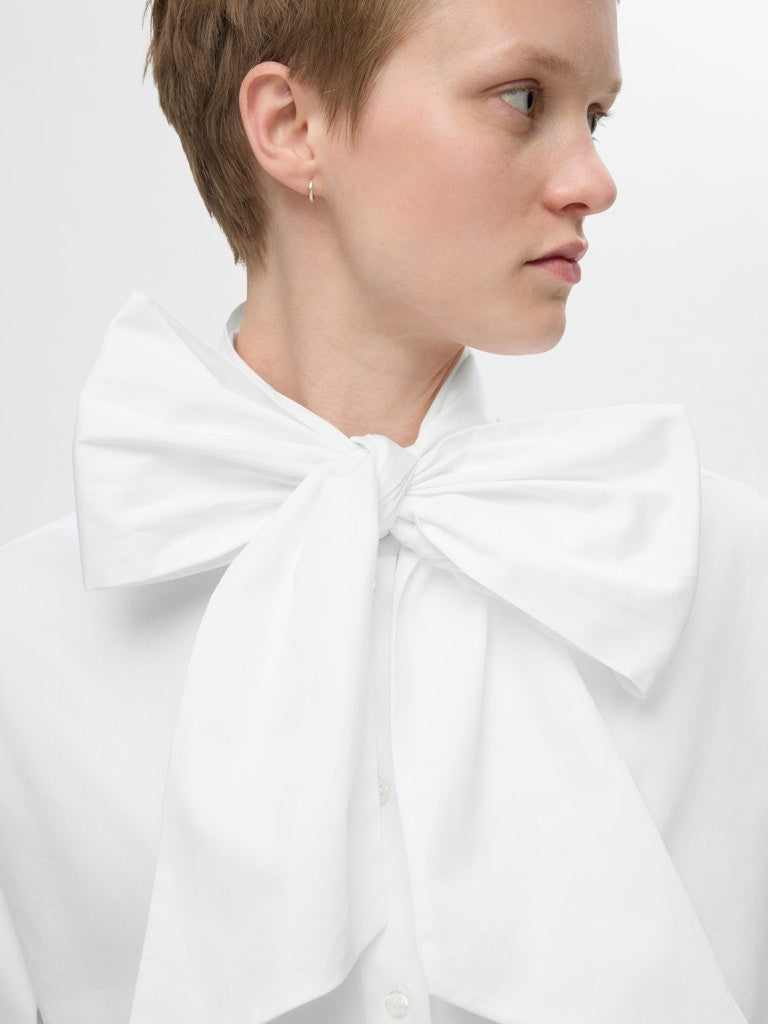 Selected Femme Juno Pussy Bow Shirt