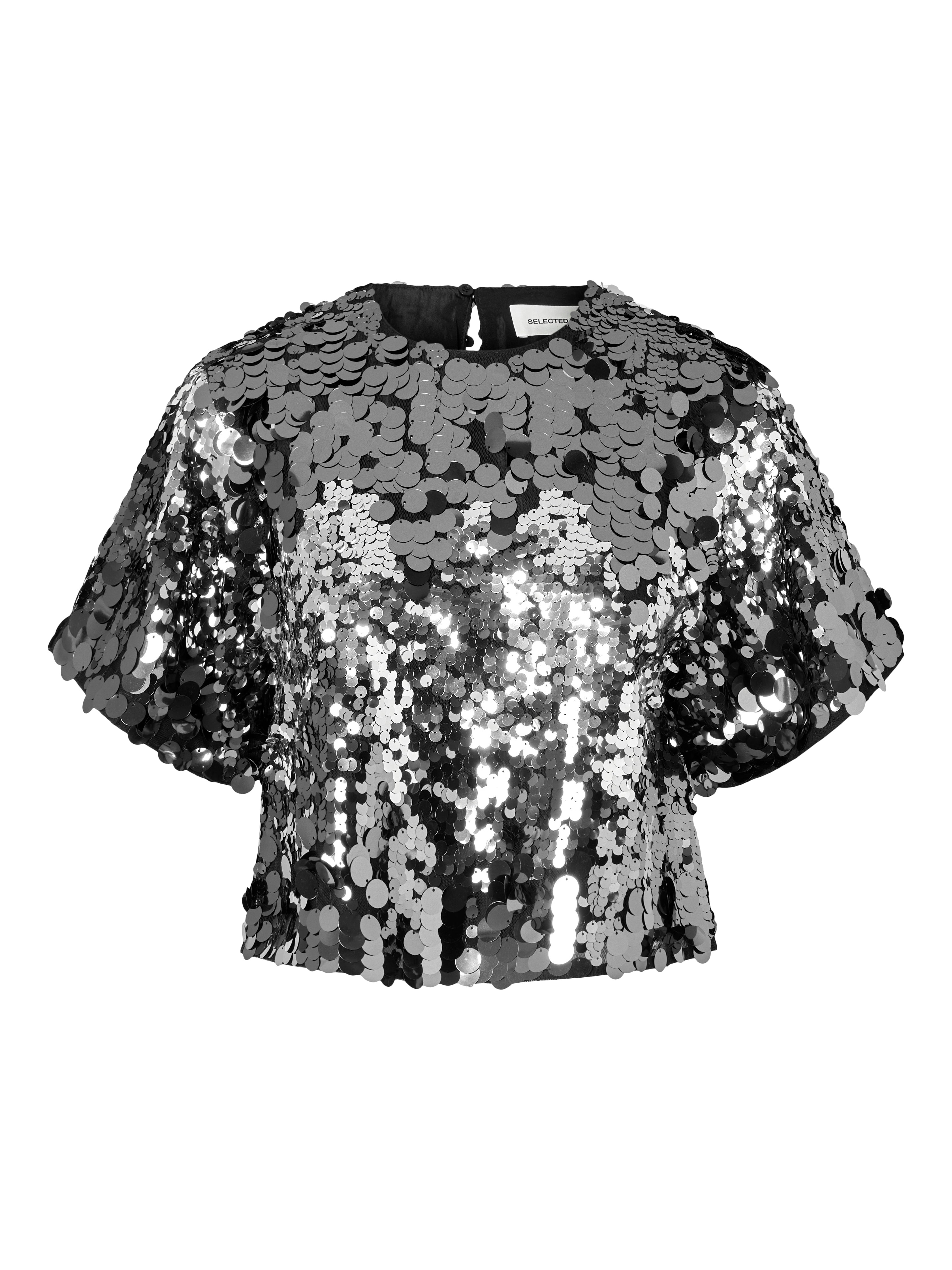 Selected Femme Tana Sequins Top 