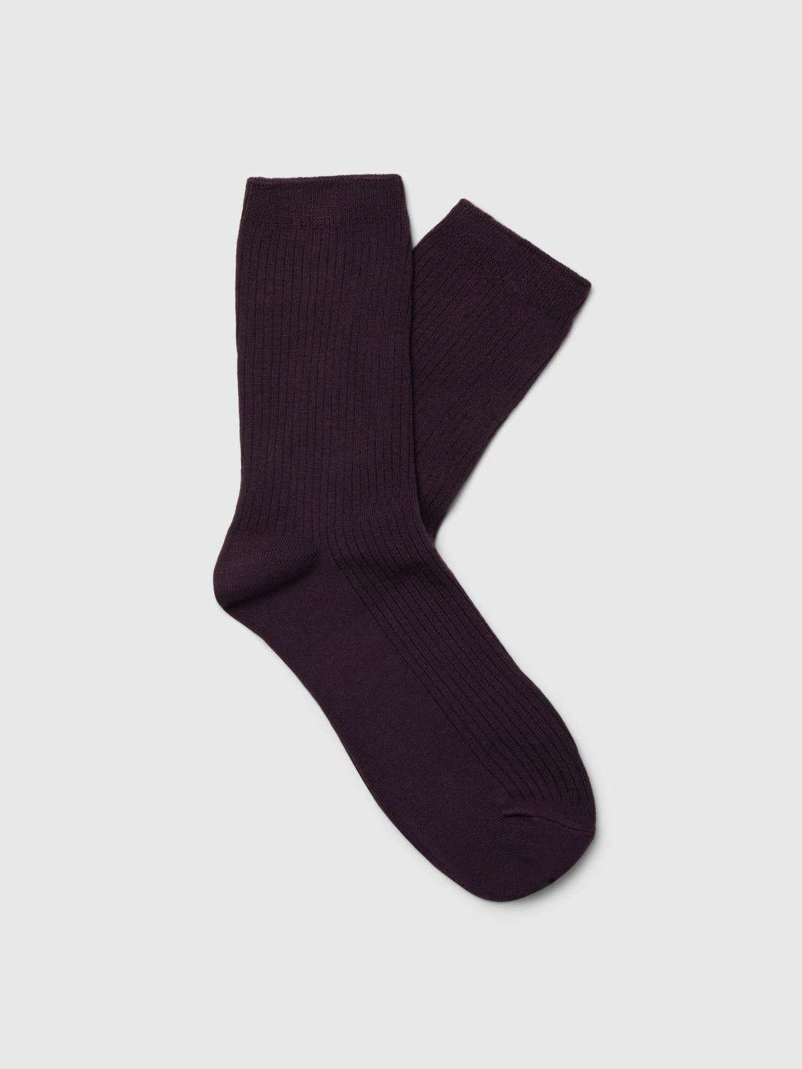 Selected Femme Mel Plum Sock