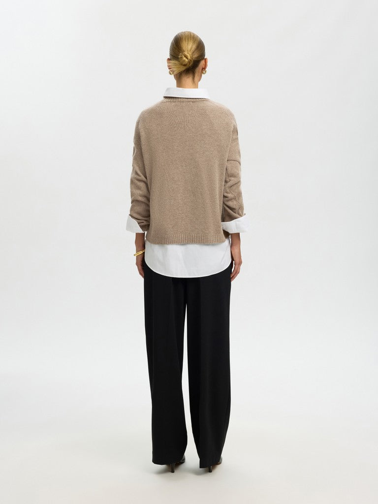 Selected Cille Cashmere Blend Sweater