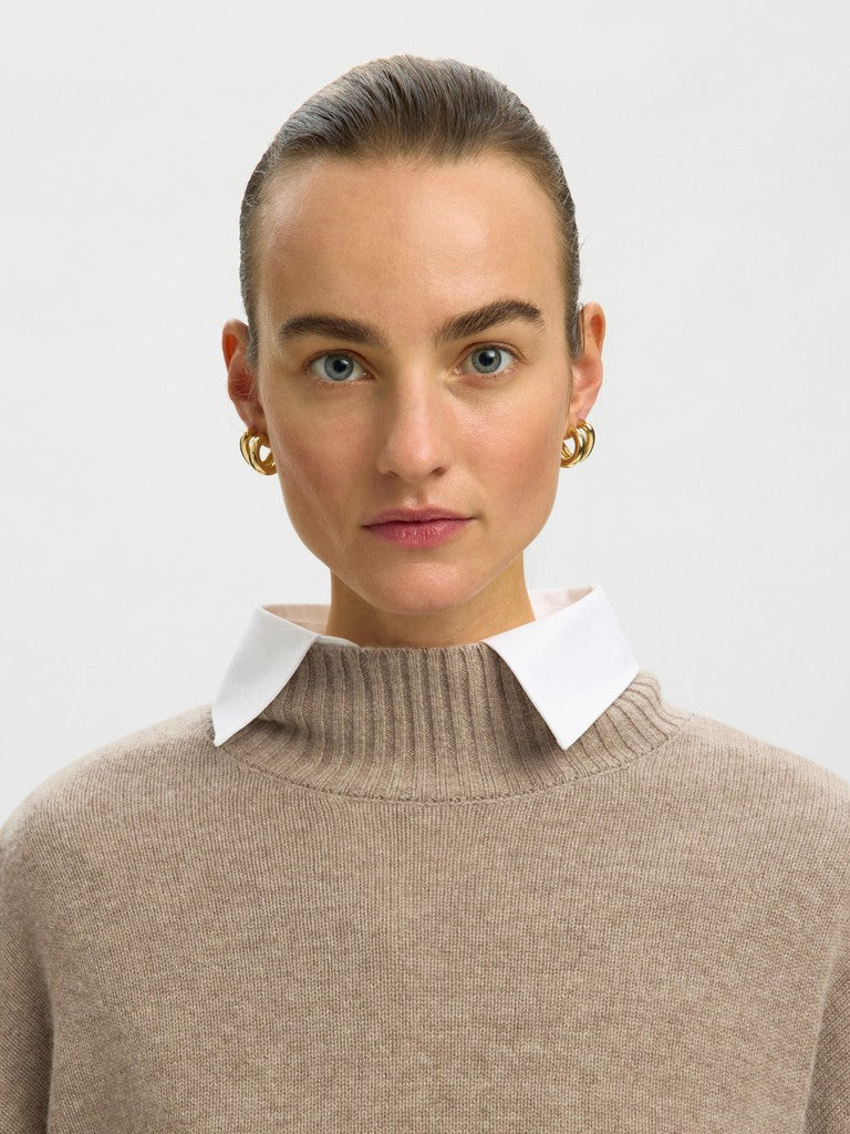 Selected Cille Cashmere Blend Sweater
