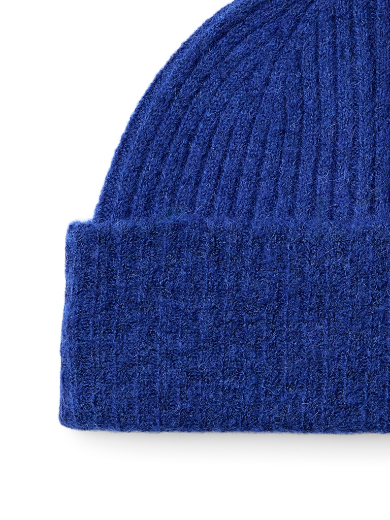 Selected Femme Blue Lulu Knit Beanie