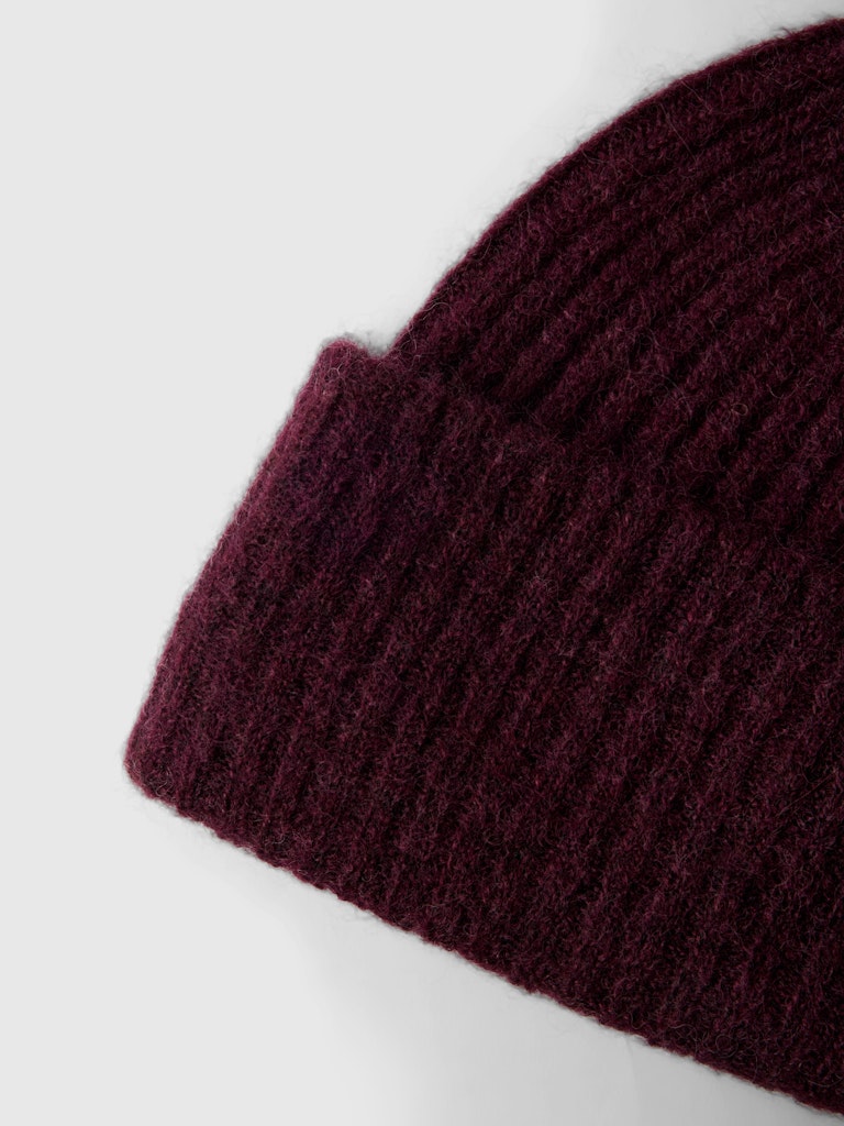 Selected Femme Fig Lulu Knit Beanie