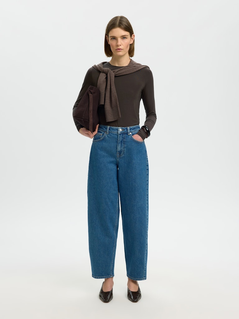 Selected Delicioso Long Sleeve O-Neck 