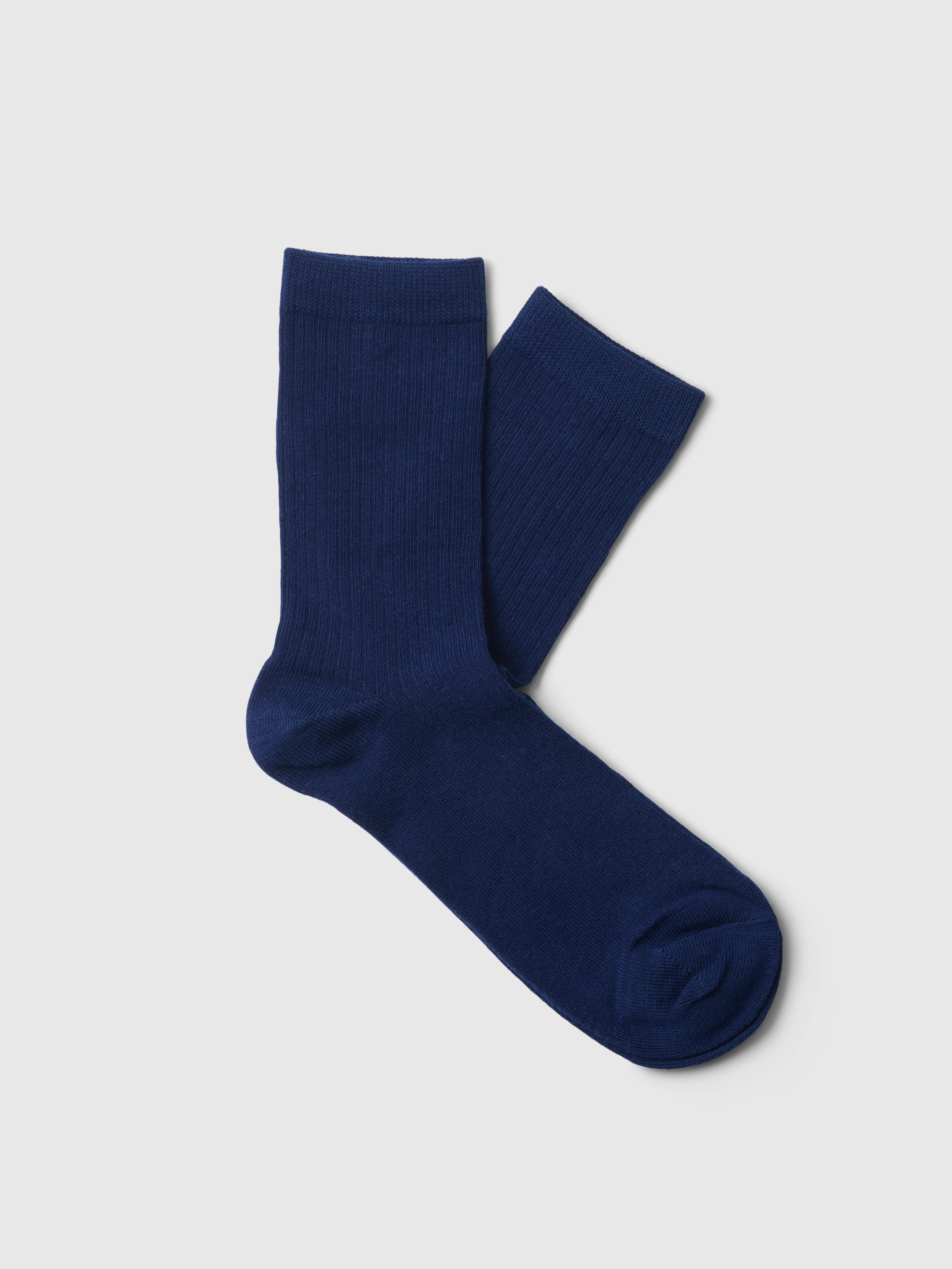 Selected Rose Ocean Cavern Ribbed Sock