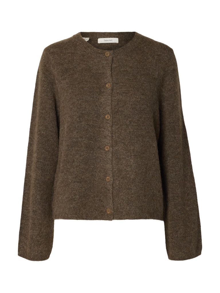 Selected Lulu Dachshund Melange Cardigan Knit