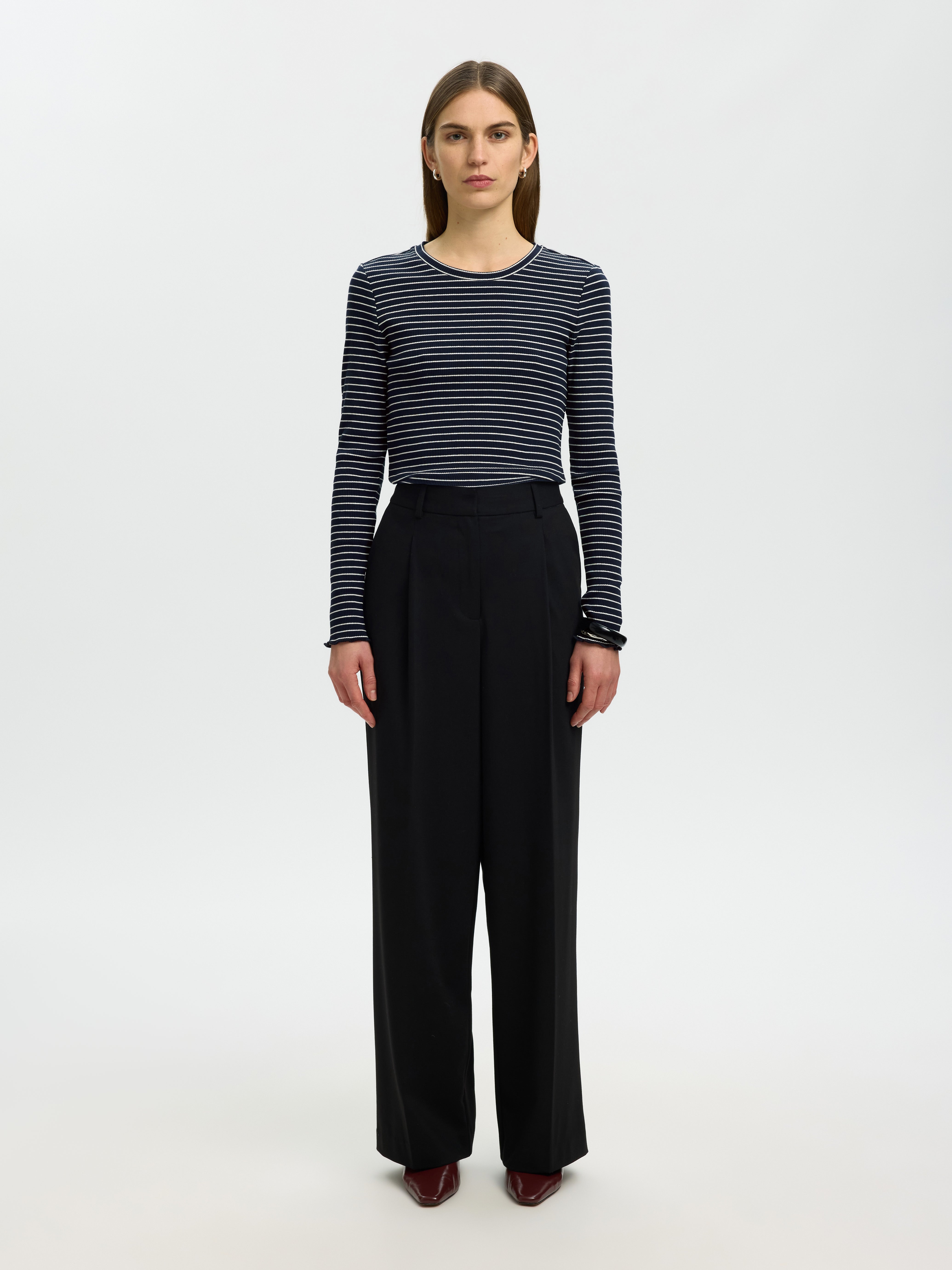 Selected Anna Crew Neck T-Shirt