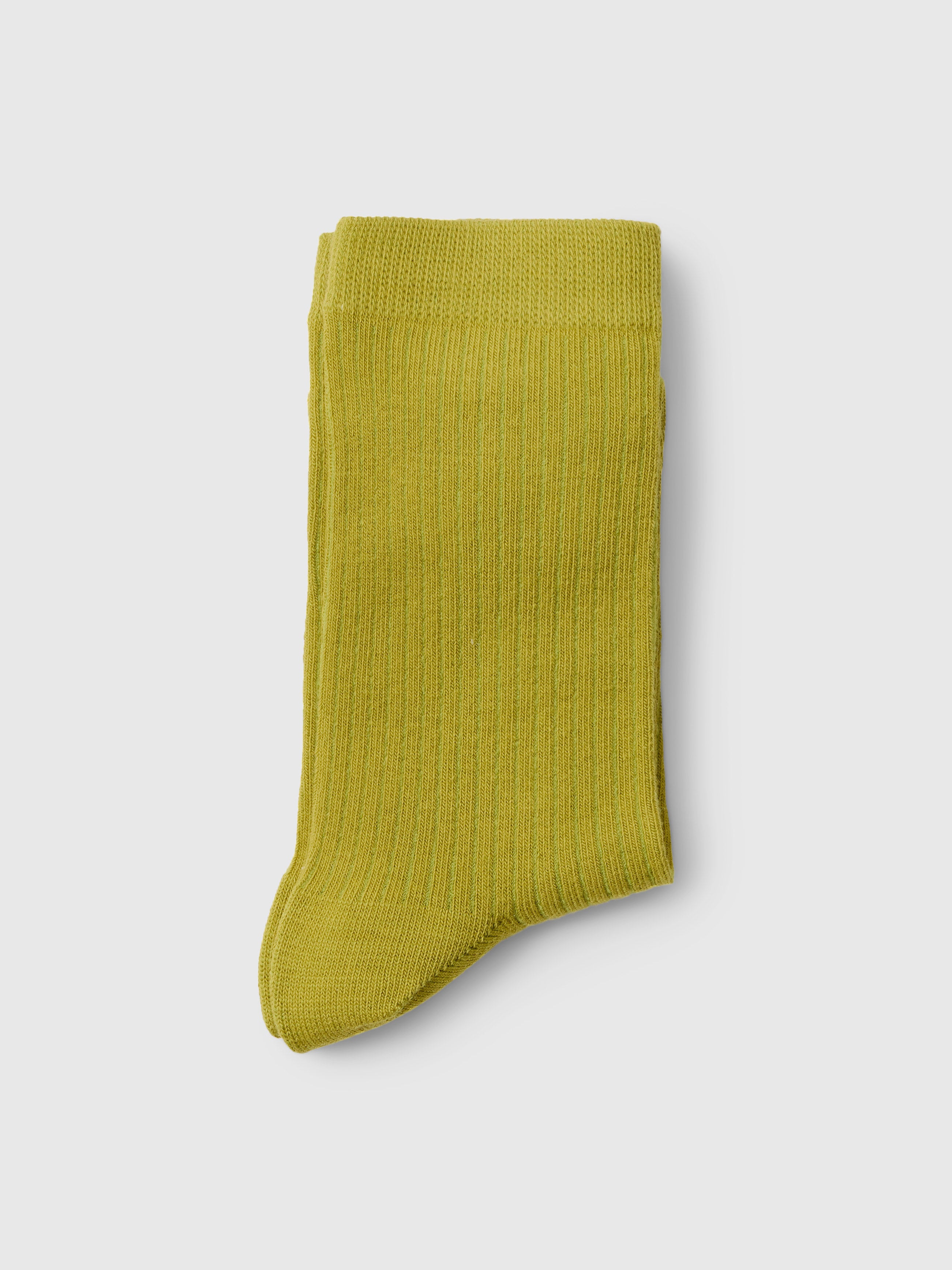Selected Rose Avocado Oil Ribbed Sock