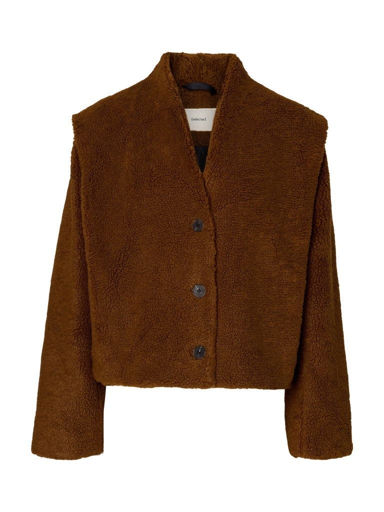 Selected Isabel Teddy Jacket