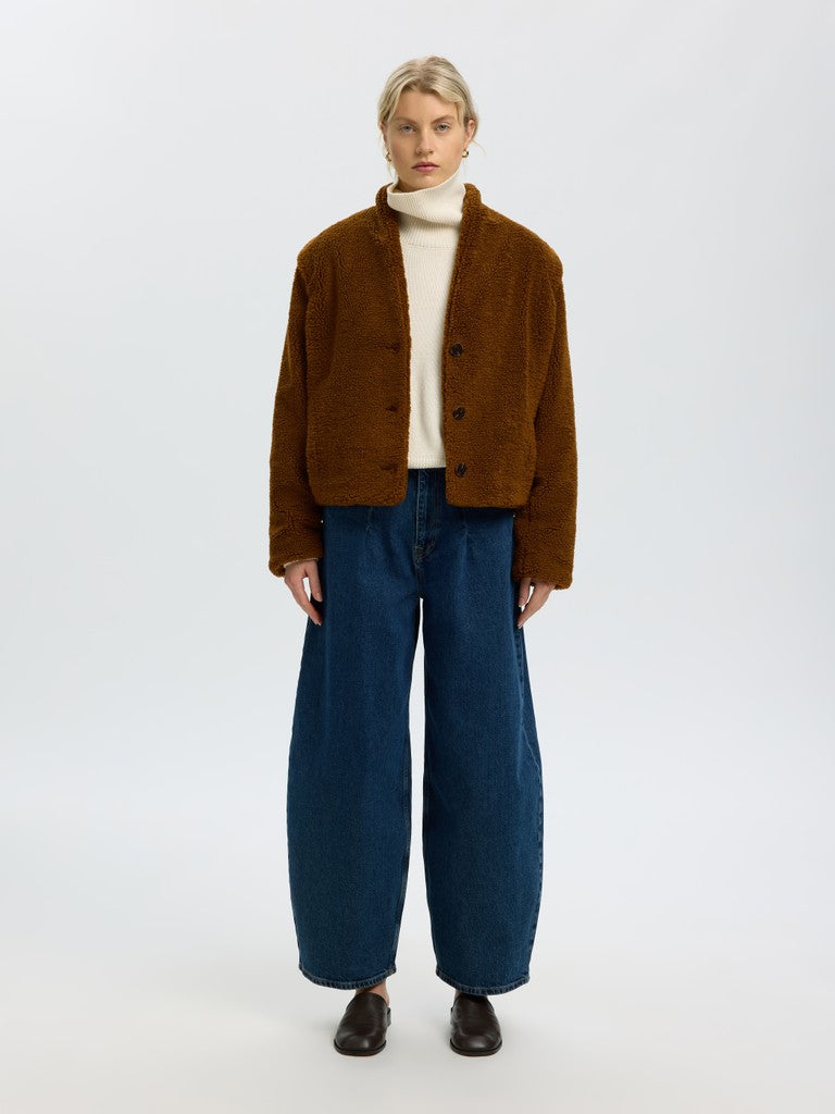 Selected Isabel Teddy Jacket