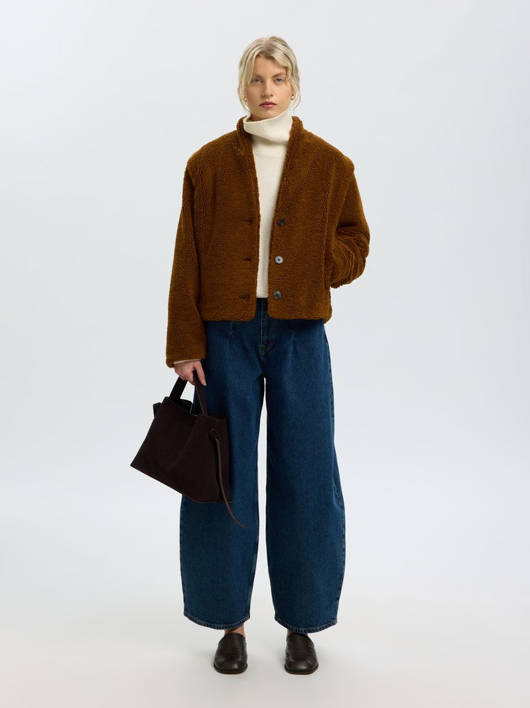 Selected Isabel Teddy Jacket