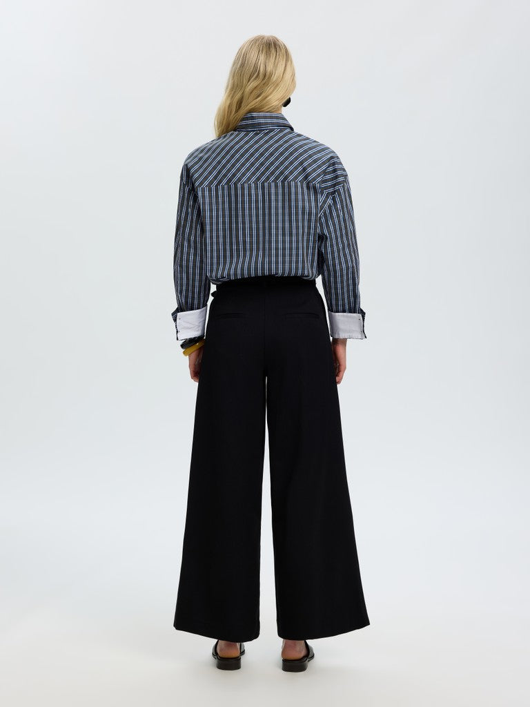 Selected Weden Peat Check Osize Shirt