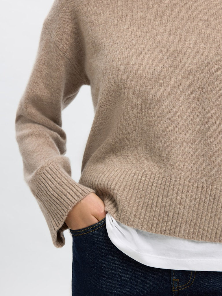 Selected Femme Cille Cream Sweater