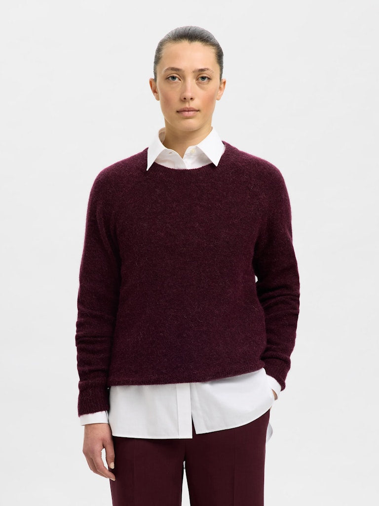 Selected Femme Lulu Fig Sweater