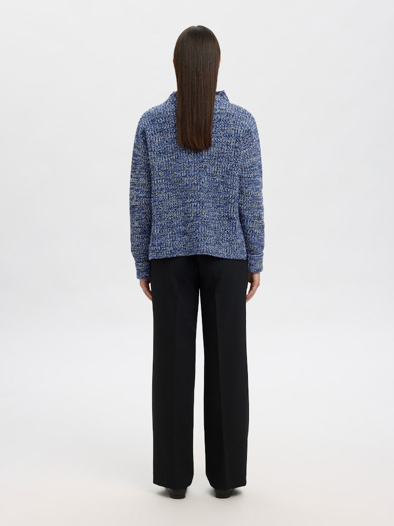 Selected Femme Blue Selma Knit Pullover 