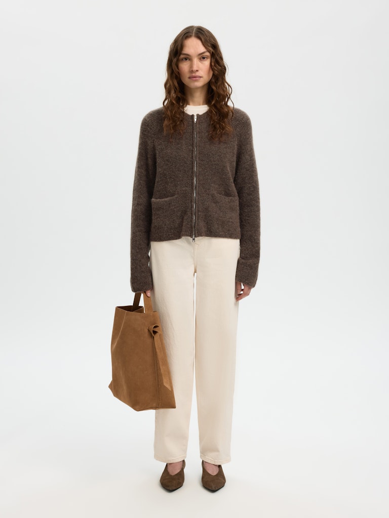 Selected Femme Sia Knit Short Cardigan