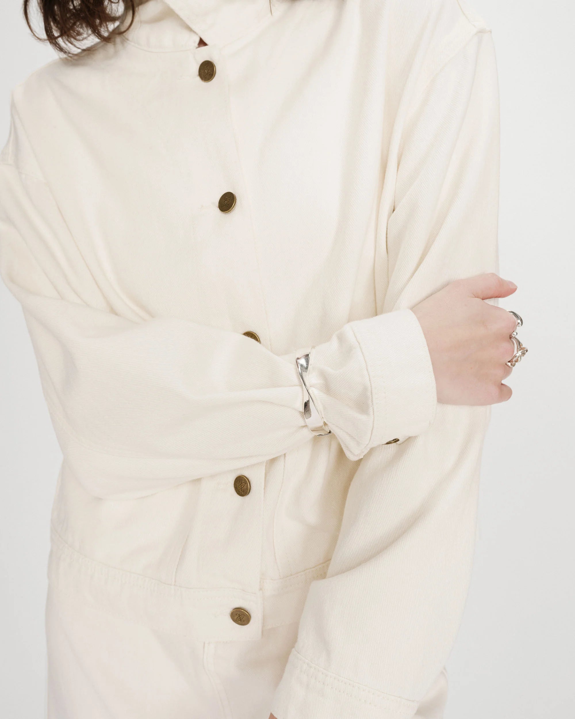 Grace & Mila Vinnie Ecru Jacket