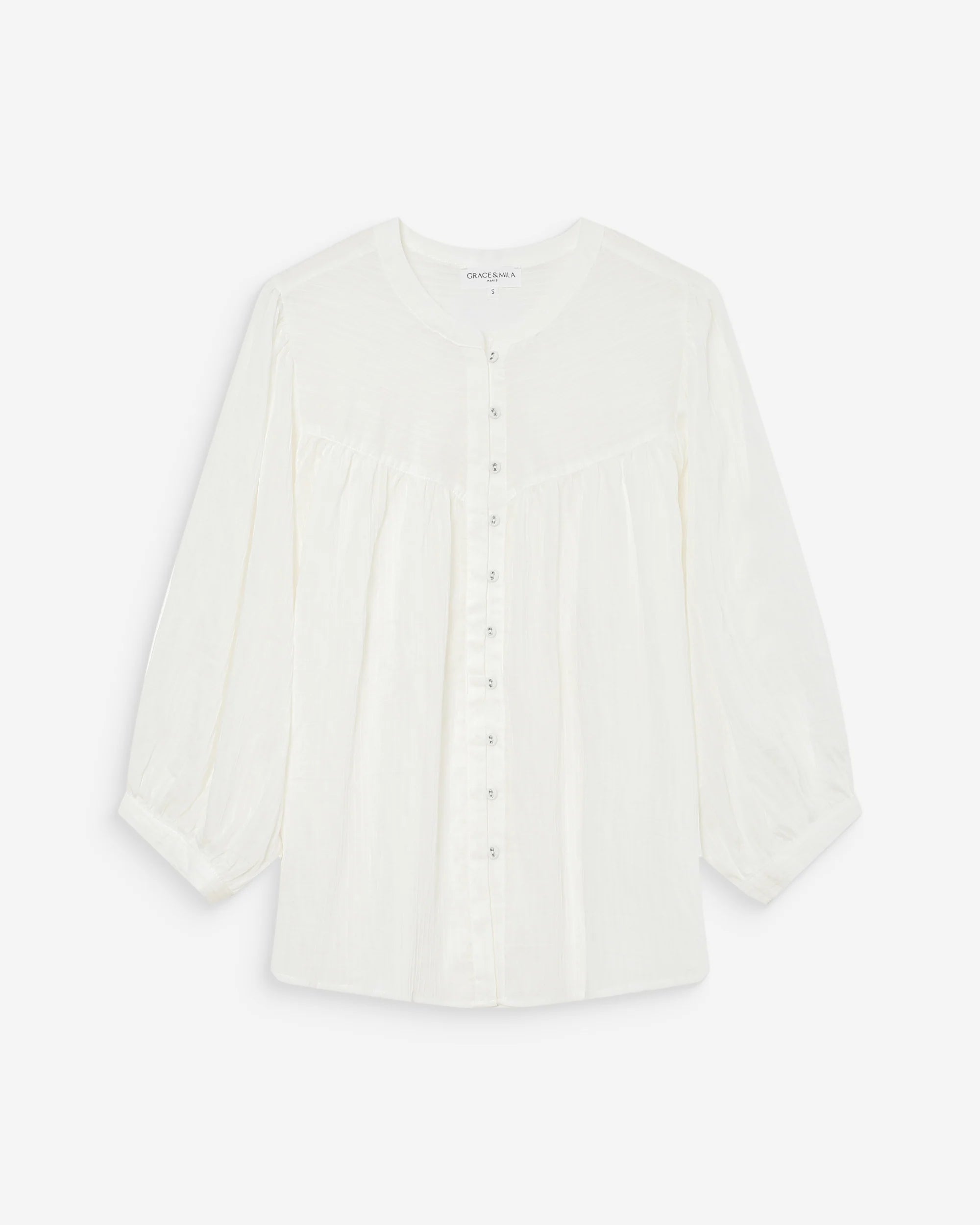 Grace & Mila Vanille Ivoire Blouse