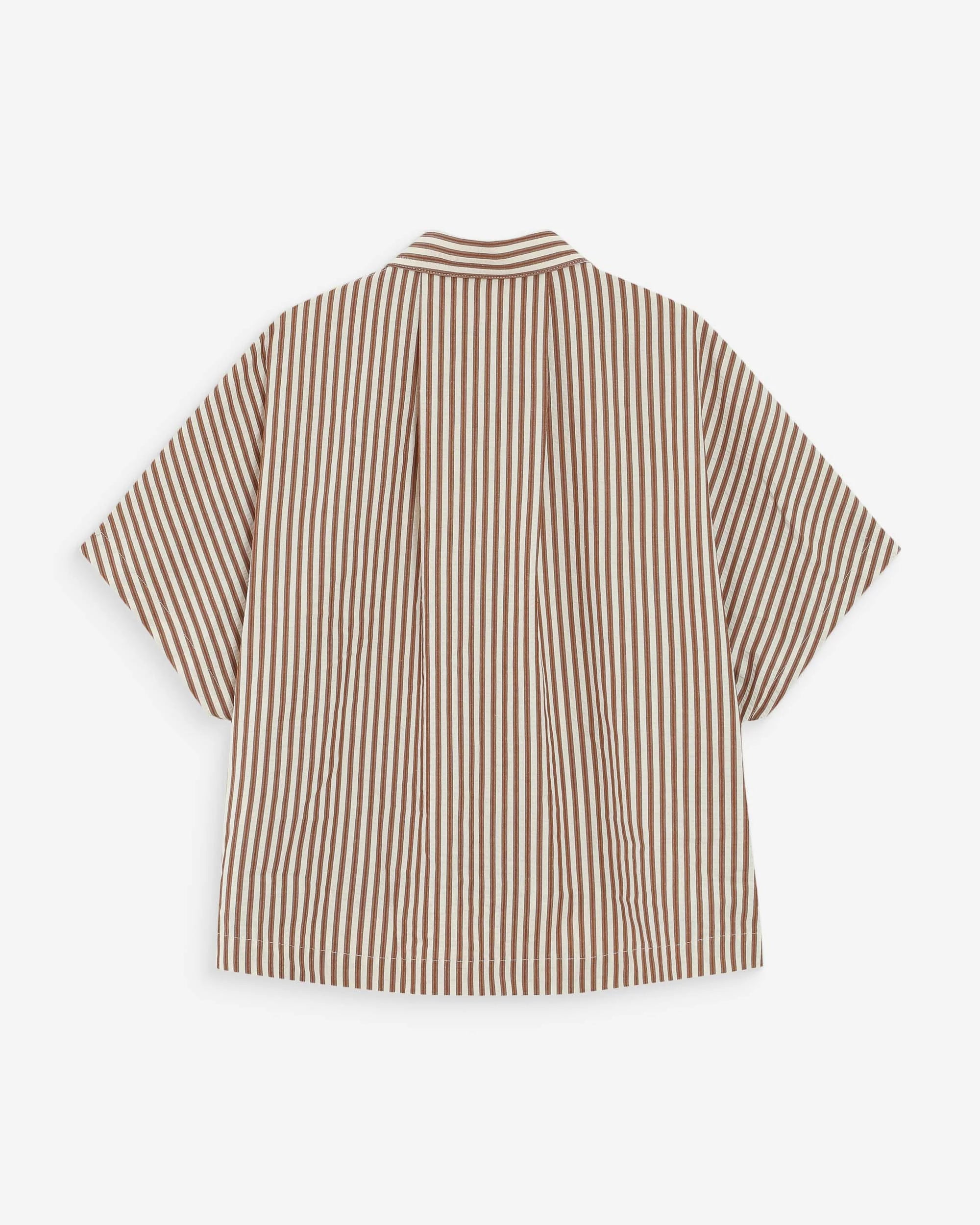 Grace & Mila Vercia Mocha Blouse