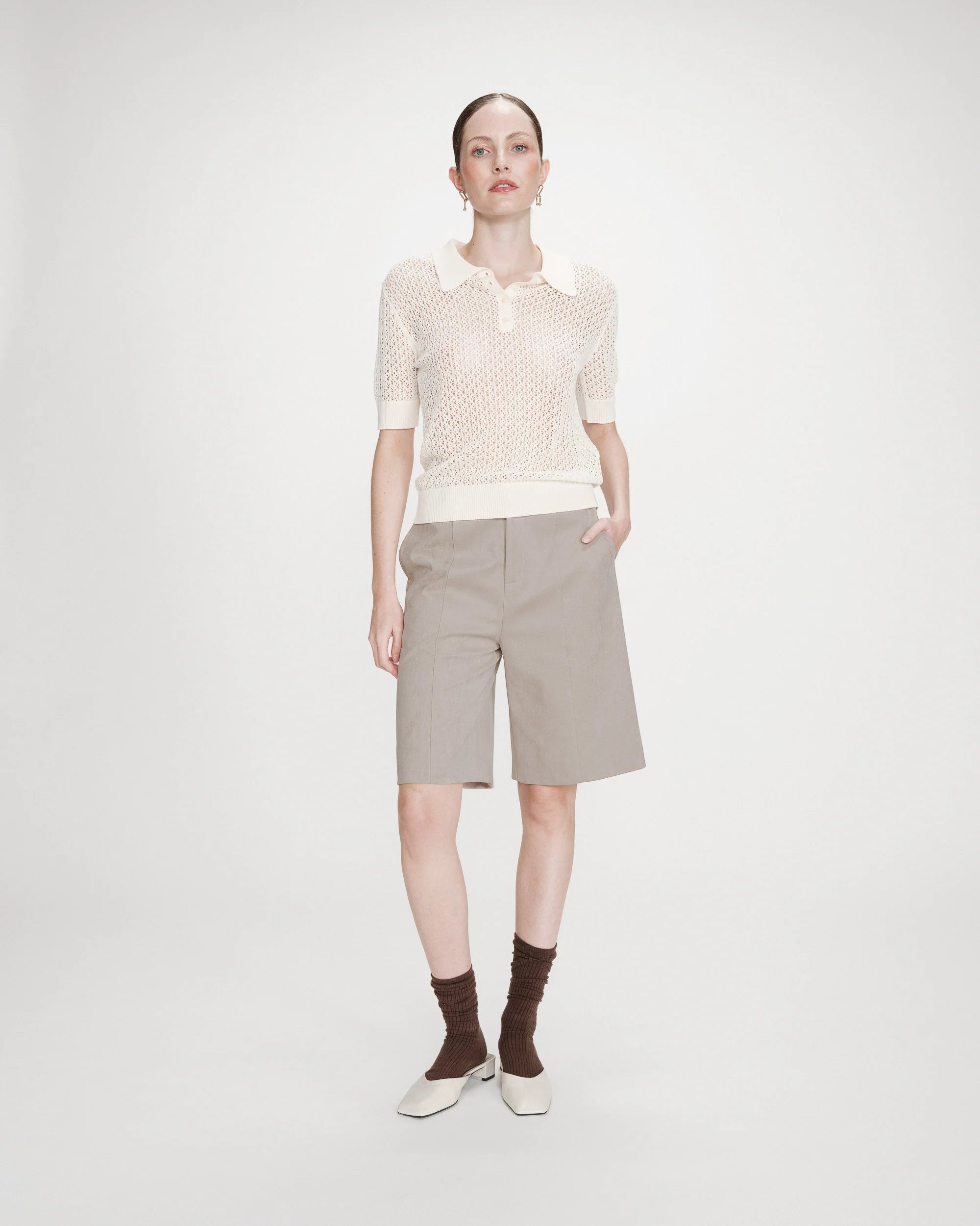 Grace & Mila Vathi Polo Knit