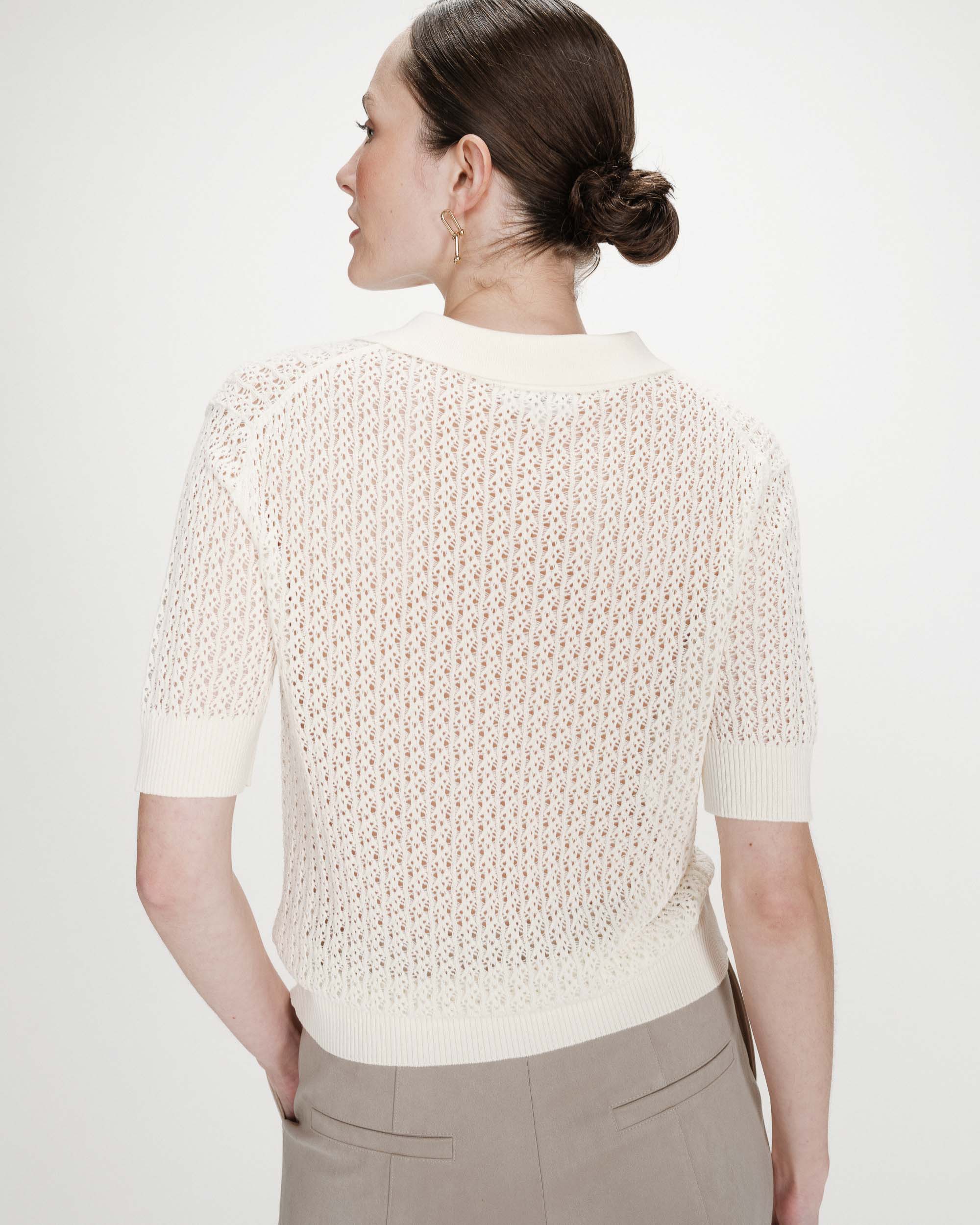 Grace & Mila Vathi Polo Knit