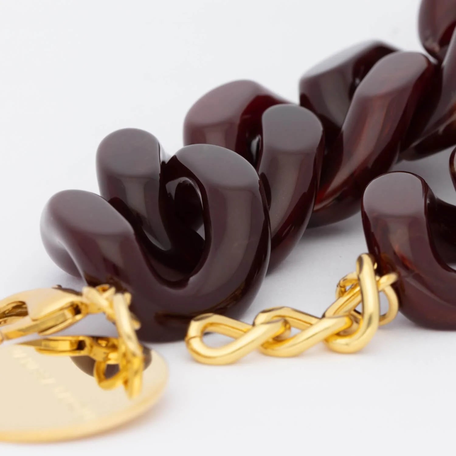 Vanessa Baroni Great Bracelet Bordeaux Marble