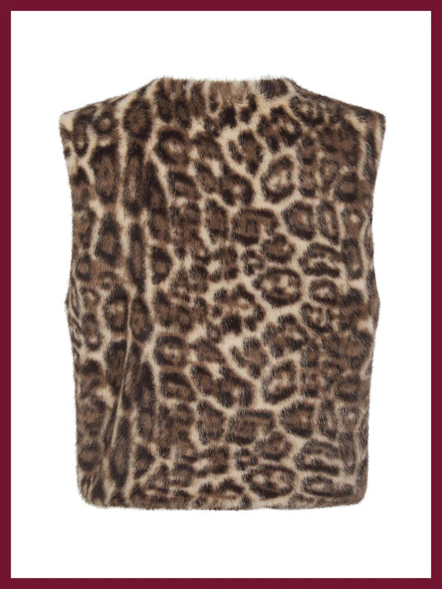 Nooki Edelweiss Leopard Gilet