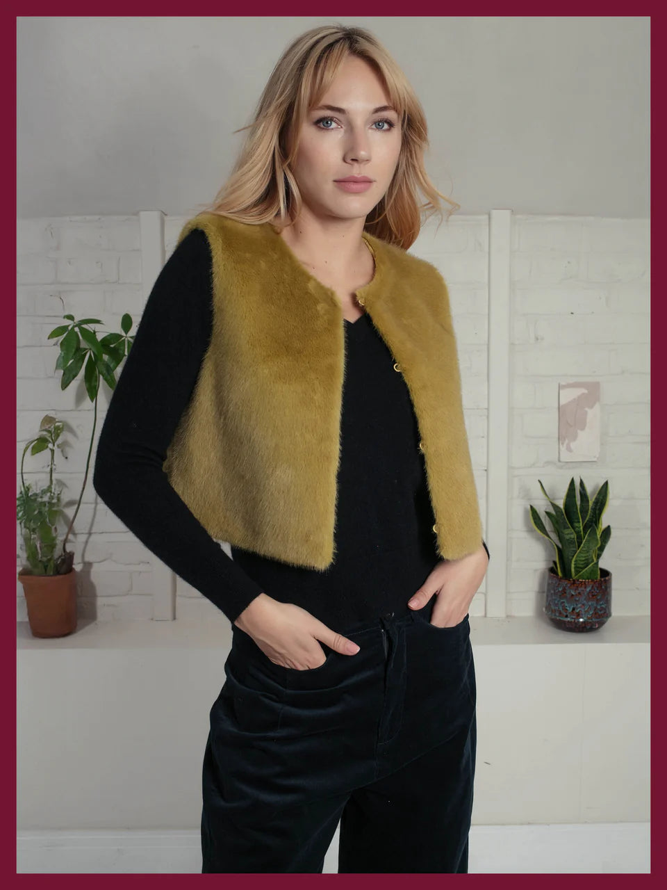 Nooki Edelweiss Chartreuse Gilet