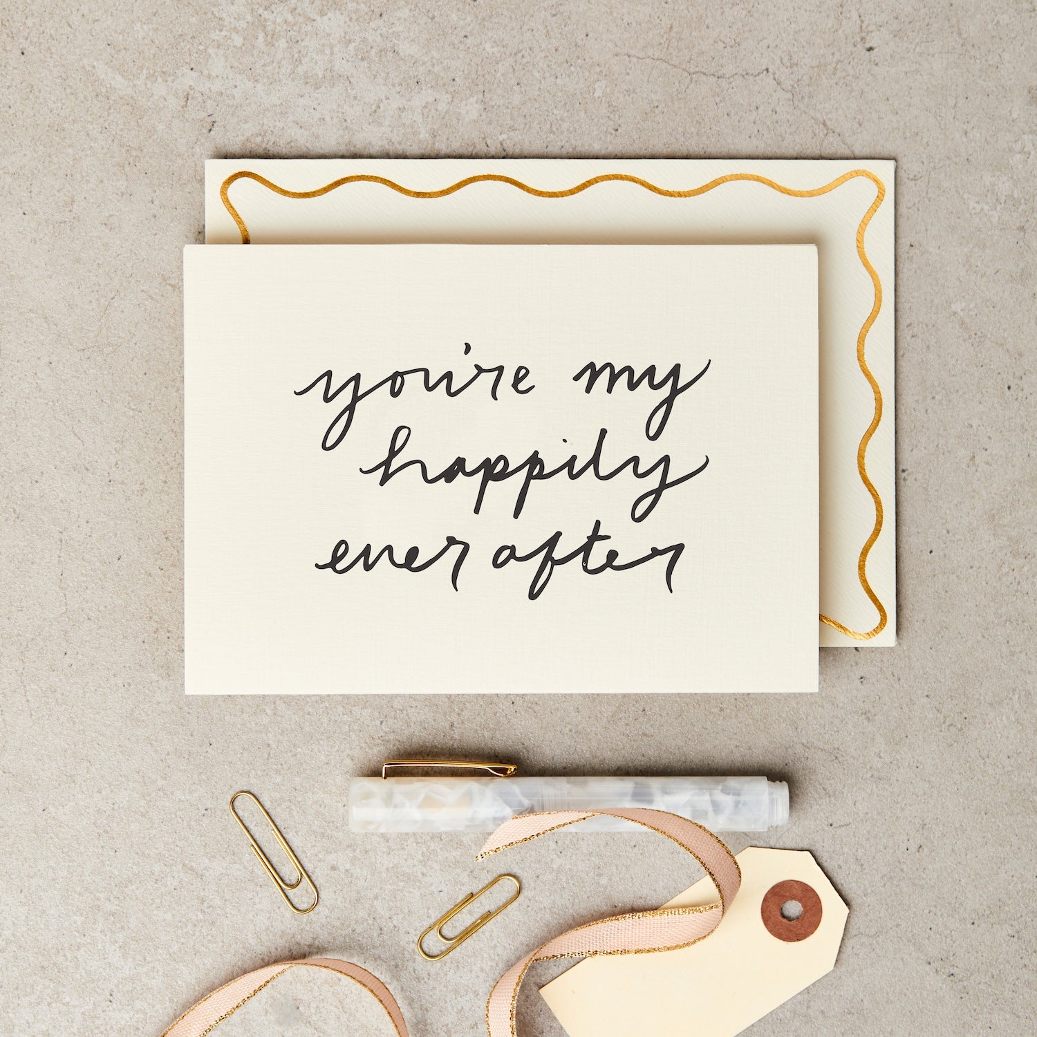 Katie Leamon Happily Ever After Greetings Card