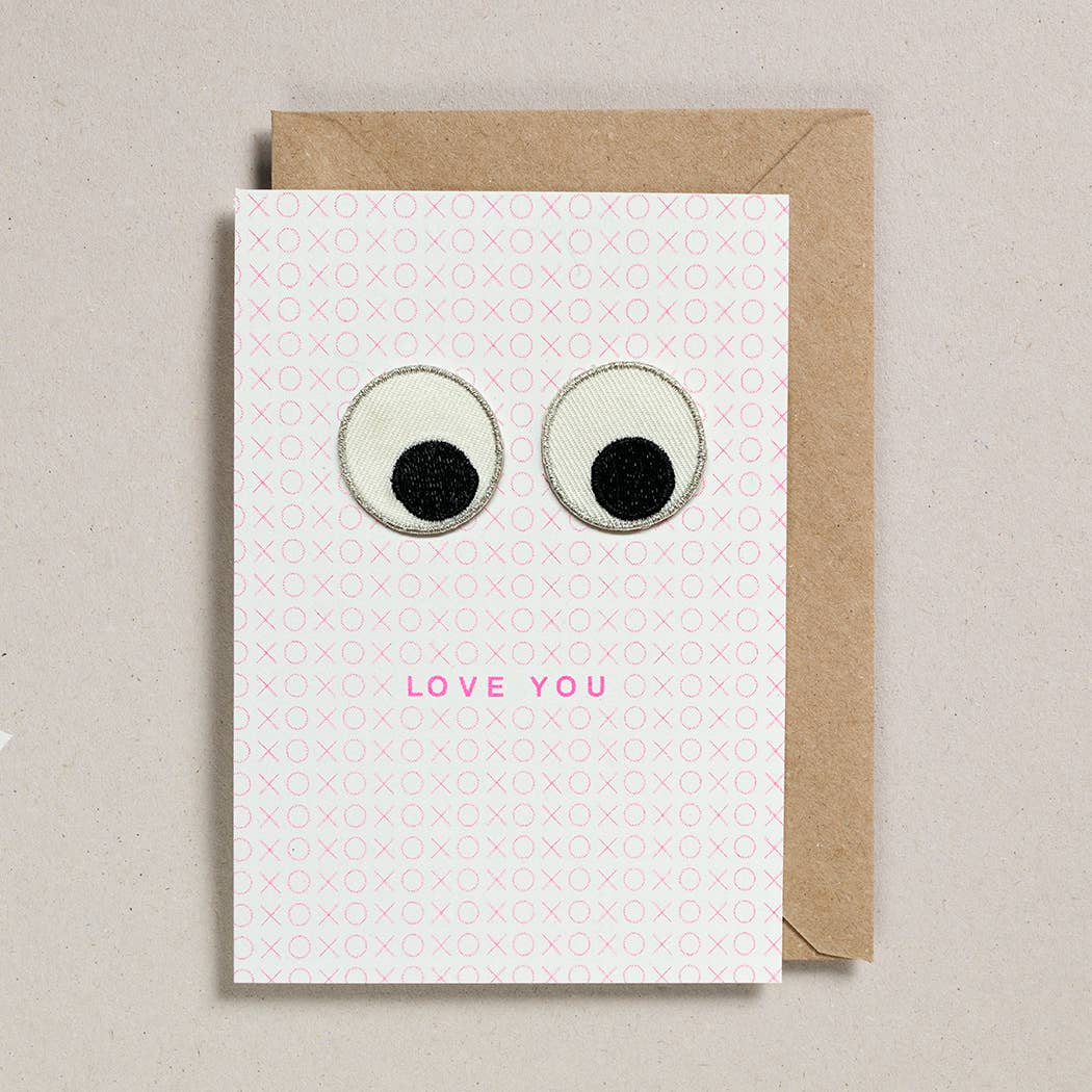 Petra Boase Eye Love You Valentines Card