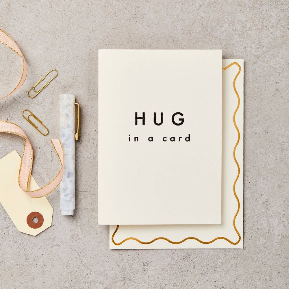 Katie Leamon Hug Card Greeting Card