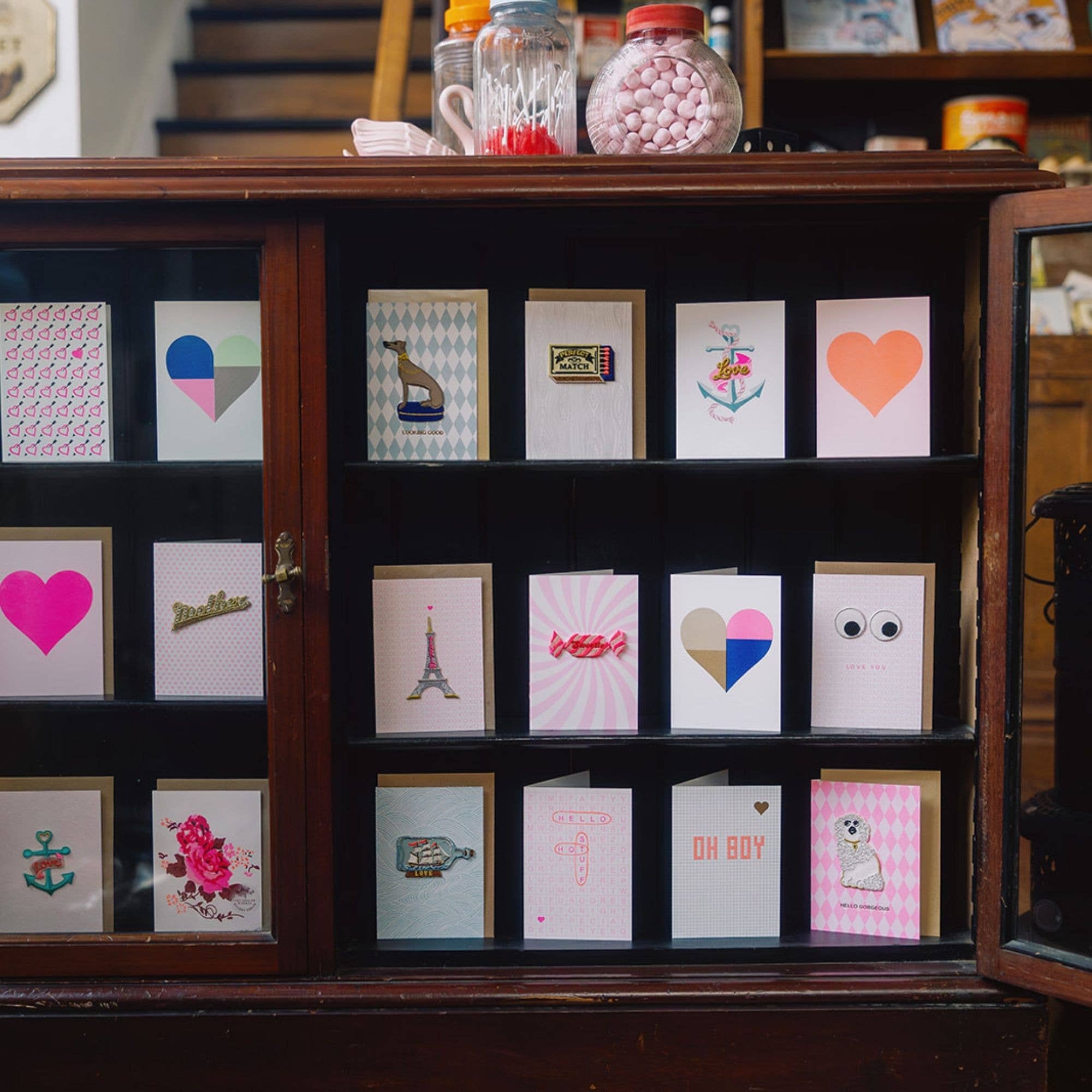 Petra Boase Birds & Heart Valentines Card