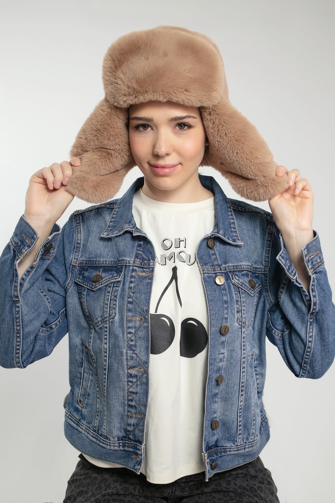 Nooki Billie Faux Fur Trapper Hat 