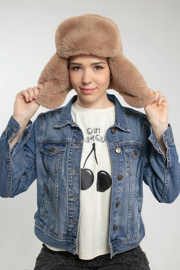 Nooki Billie Faux Fur Trapper Hat 