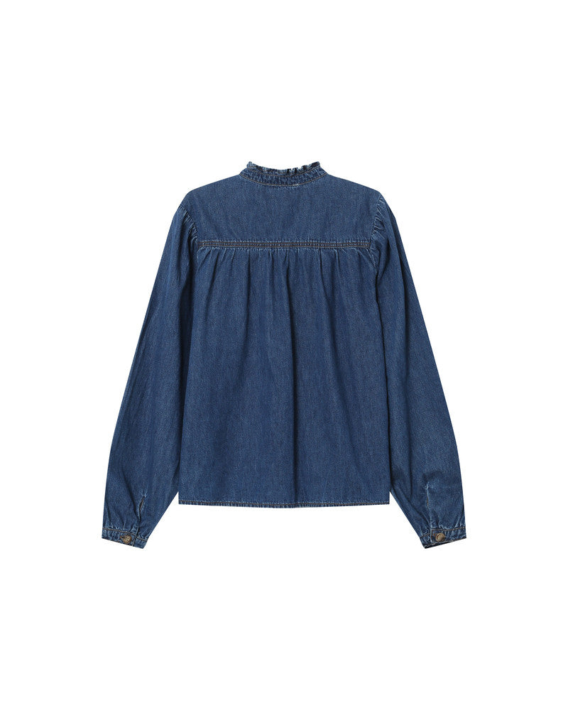 Grace & Mila Salsa Denim Blouse