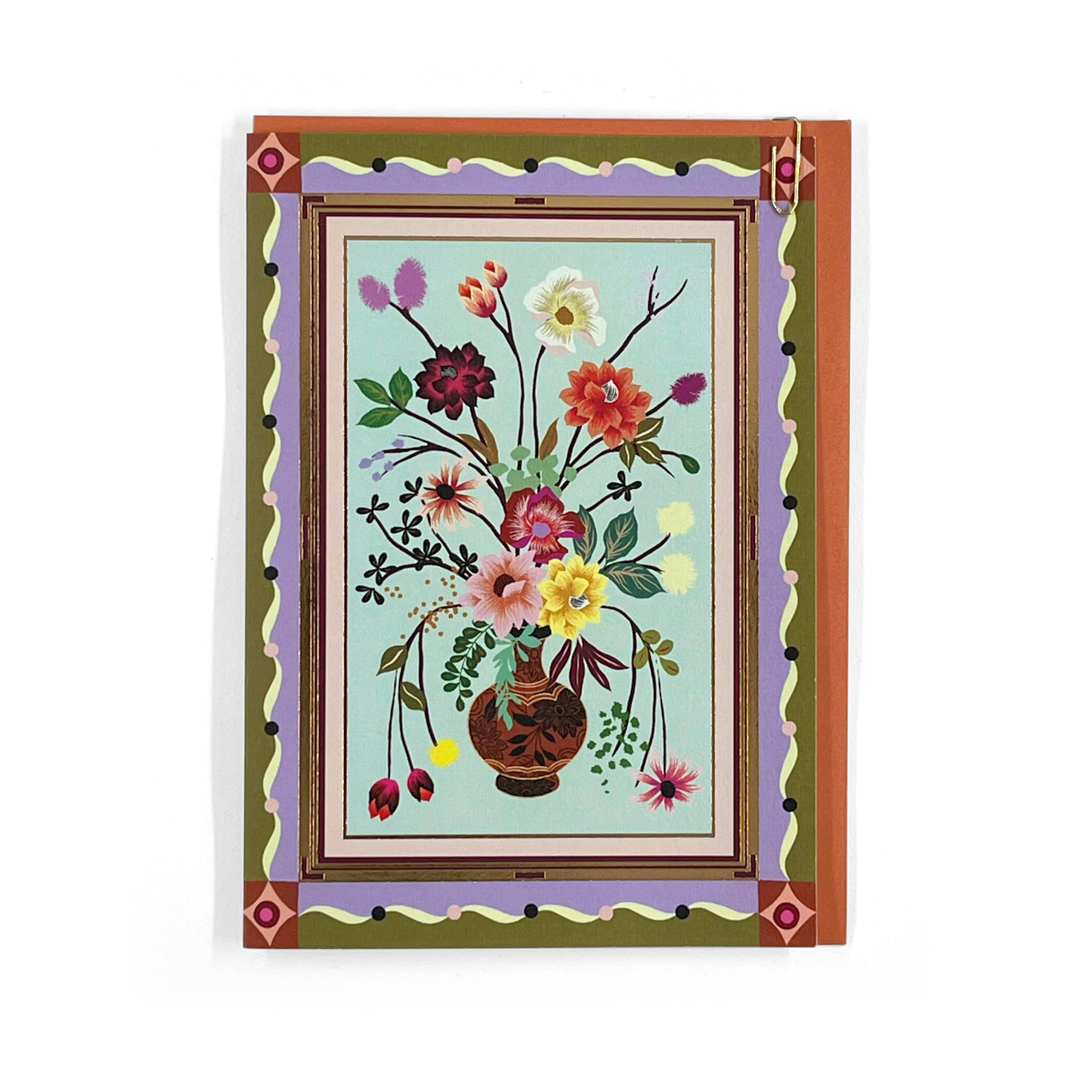 Bloom - Powder Greeting Card