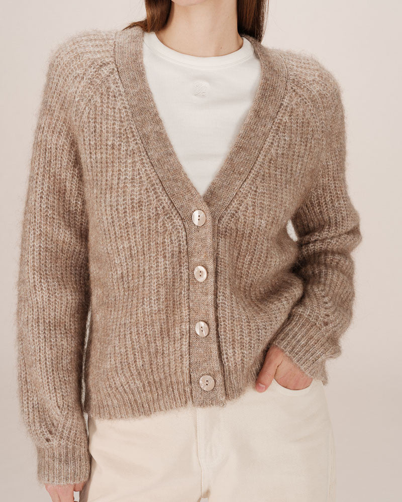Grace & Mila Saluda Greige Cardigan