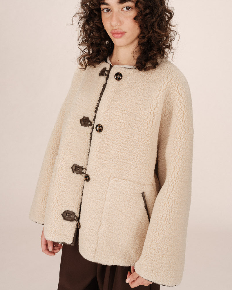 Grace & Mila Simon Ecru Jacket