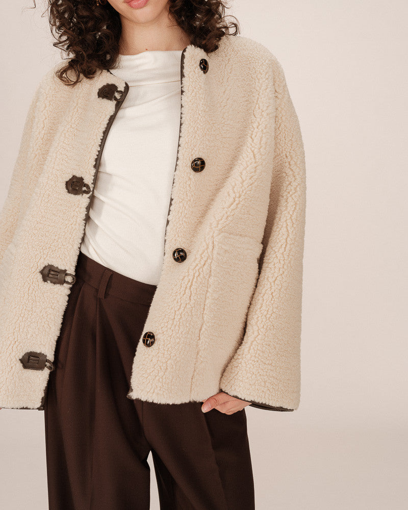 Grace & Mila Simon Ecru Jacket